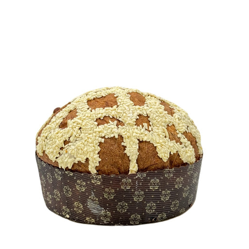 Panettone con Albicocca del Vesuvio e cioccolato bianco senza uvetta e canditi  -  Bottega Bianchin - vaigustando