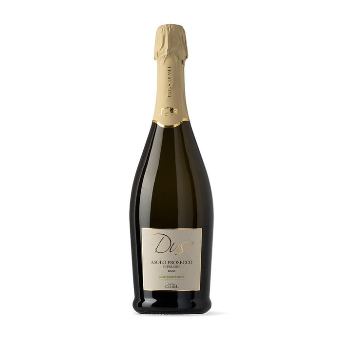 Box 3 bottiglie Prosecco Superiore DOCG: Duse Millesimato Dry, Duse Millesimato Brut, Pat del Colmel Extra Dry annata 2022  -  Pat del Colmel - vaigustando